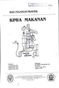 Image of Buku Pegangan Praktek Kimia Makanan