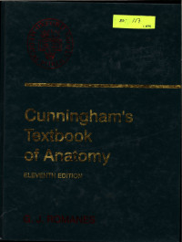 Cunningham's Textbook of Anatomy