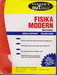 Image of Fisika Modern Teori dan Soal-soal Edisi Kedua