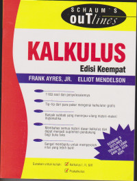 Image of Kalkulus Edisi Keempat : Schaums Outlines