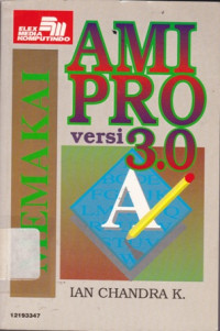 Image of Memakai Ami Pro Versi 3.0
