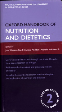 Image of Oxford Hanbook of Nutrition and Dietetics