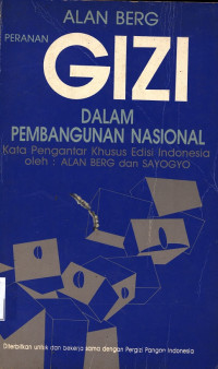 Image of Peranan Gizi dalam pembangunan nasional