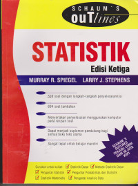 Statistik Edisi Ketiga : Shaum's Outlines