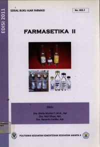 Image of FARMASETIKA II : Serial Buku Ajar Farmasi No. 005. F