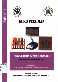 Image of Buku Pedoman Praktikum Kimia Farmasi : Jurusan Farmasi