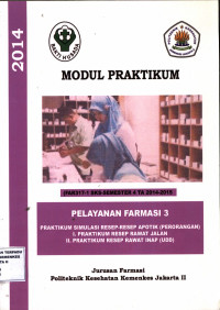 Image of Modul Pratikum Pelayanan Farmasi 3