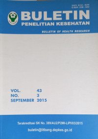 Buletin Penelitian Kesehatan Vol. 43 Nomor. 3