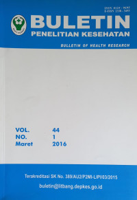 Buletin Penelitian Kesehatan Vol. 44 . Nomor. 1