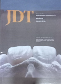 Journal Dental Technology (JDT), Vol 41 No.2 ( March) ,2024