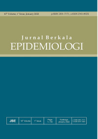 Jurnal Berkala Epidemiologi Vol 10 Issue 1 January 2022