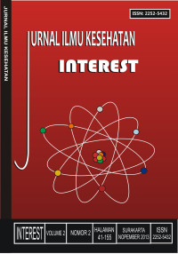Jurnal Terpadu Ilmu Kesehatan Interest Vol. 2 Nomor. 2
