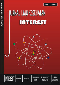 Jurnal Terpadu Ilmu Kesehatan Interest Vol. 4 Nomor. 1