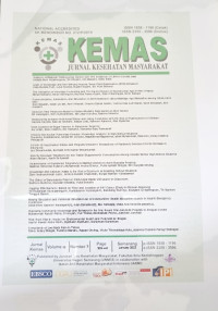 Kemas : Jurnal Kesehatan Masyarakat Volume 19 Nomor 1 Juli 2023