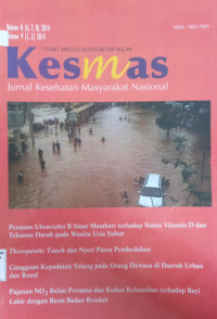 Kesmas (Jurnal Kesehatan Masyarakat Nasional) Vol. 8- 9  th.2014