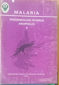 Malaria : Pengendalian Nyamuk Anopheles 4