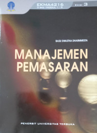 Manajemen Pemasaran Edisi 3