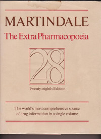 Image of Martindale The Extra Pharmacopoeia