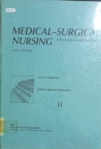 Medical-Surgical Nursing A Psychophysiologic Approach Books II