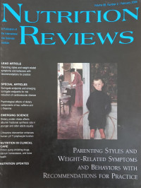 Nutrition Reviews  Vol. 66. No.2 Pebruary 2008
