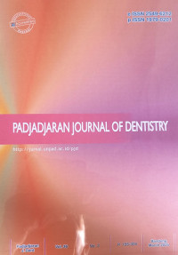 Padjajaran Journal Of Dentistry Vol 36, No 2 (2024)