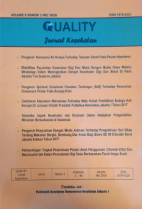 Quality(Jurnal Kesehatan)  Vol. 8 Nomor. 2