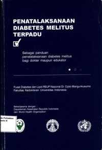 Image of Penatalaksanaan Diabetes militus terpadu