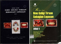 Image of Buku Ajar Ilmu Geligi Tiruan Sebagian Lepasan Jilid 1