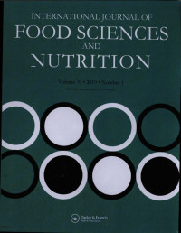 Image of Internasional Journal of Food Sciences and Nutrition Vol.  70 Num. 1