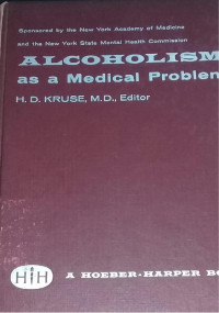 Alcoholism as a Medical Problem