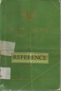 Materia Medika Indonesia  II