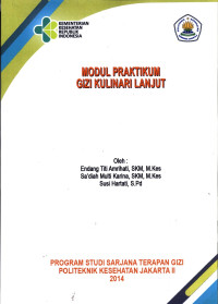 Image of Gizi Kulinari lanjut : Modul Praktikum D4